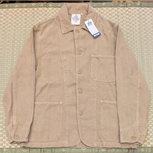 NWT Jungmaven Tamarack Jacket Desert Khaki 100% Hemp 16.5 oz Canvas Size Large